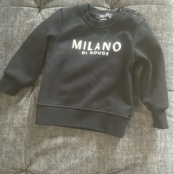 Milano sweatsuit in black 18-24months - Picture 2 of 7